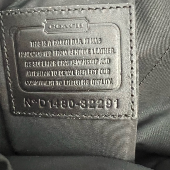 NWT Coach Borough Soft In Nappa 32291 Leather Satchel Rare With Dust Bag - Picture 10 of 16